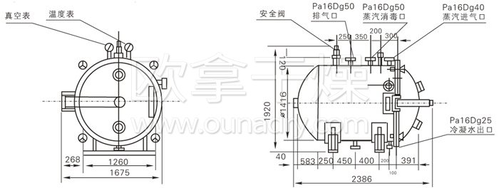 圓形靜態(tài)真空干燥機(jī)結(jié)構(gòu)示意圖 圓形靜態(tài)真空干燥機(jī)結(jié)構(gòu)示意圖